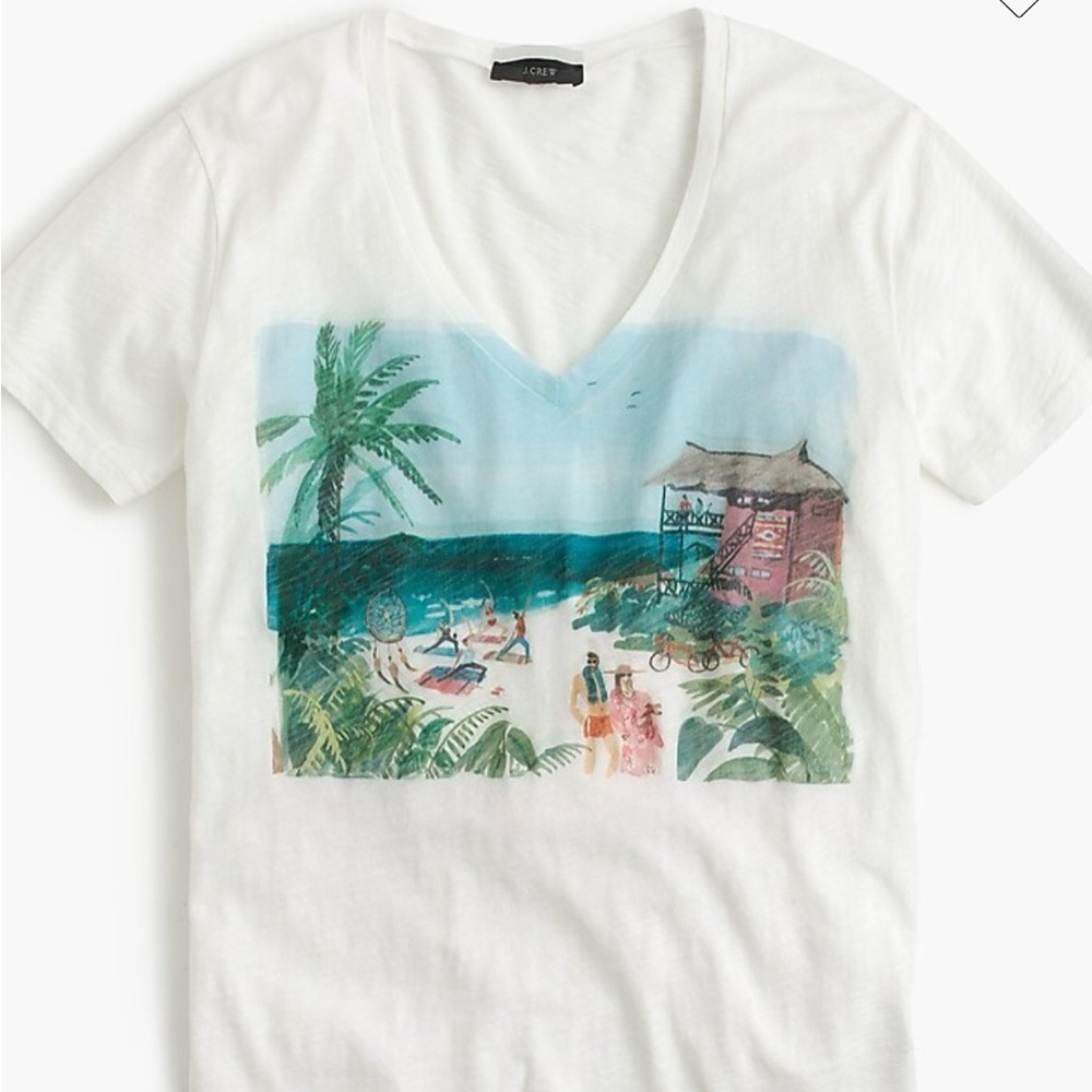 J. Crew Beach Scene Women’s Tee